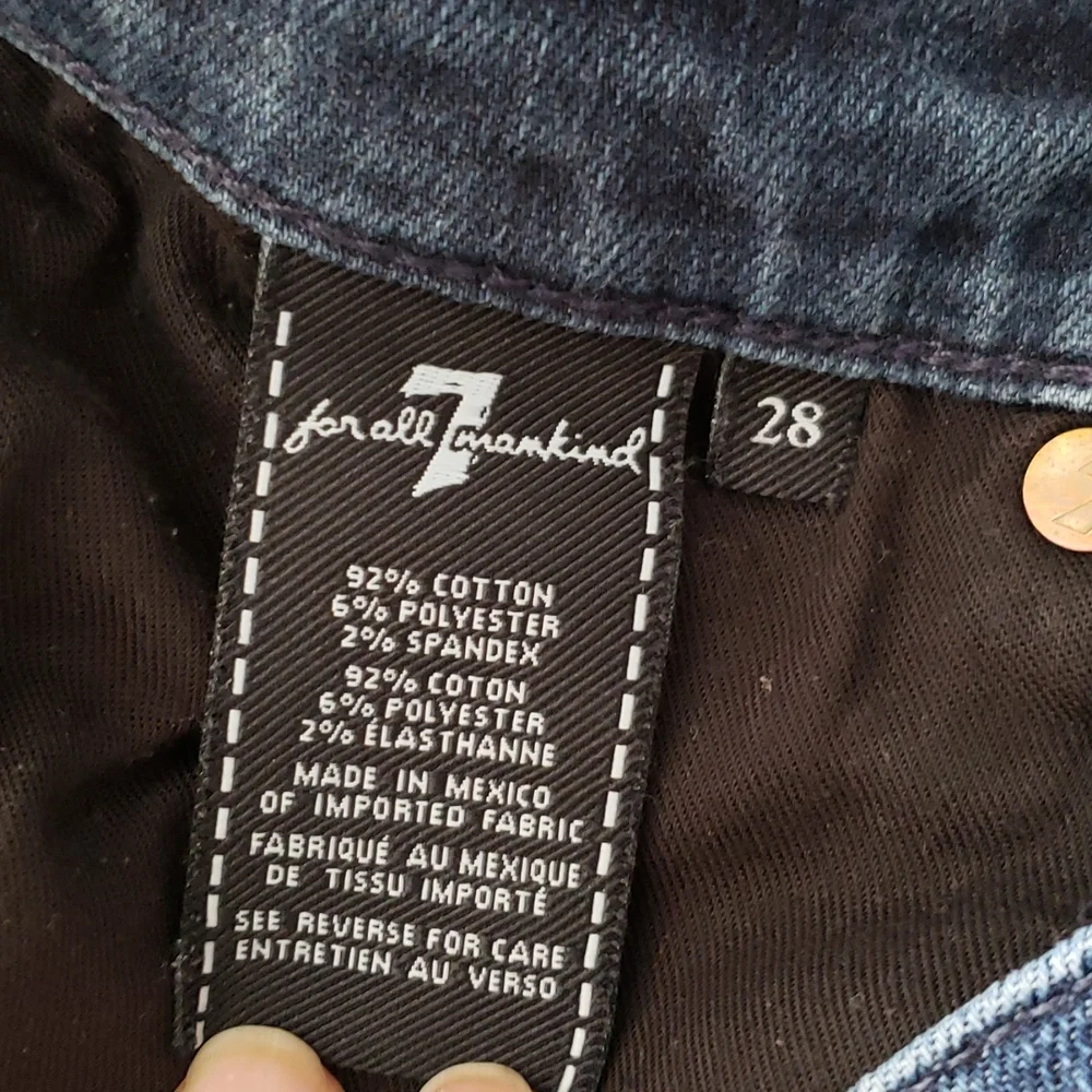 7 For All Mankind Luxe Performance PAXTYN Clean Pocket Jeans Size 28 - Picture 7 of 10